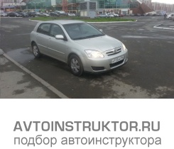 Обучение вождению на автомобиле Toyota Corolla