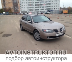 Обучение вождению на автомобиле Nissan Almera