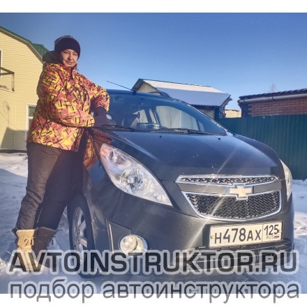 Обучение вождению на автомобиле Chevrolet Spark