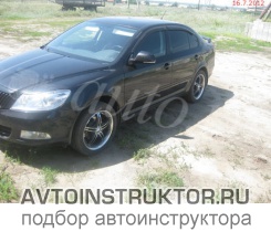 Обучение вождению на автомобиле Skoda Octavia