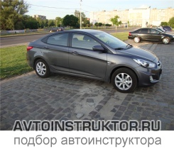 Обучение вождению на автомобиле Hyundai Solaris