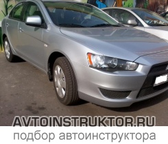 Обучение вождению на автомобиле Mitsubishi Lancer