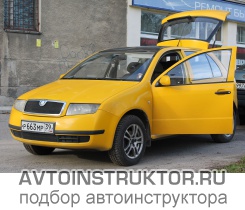 Обучение вождению на автомобиле Skoda Fabia