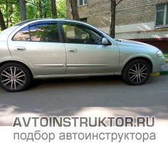 Обучение вождению на автомобиле Nissan Almera