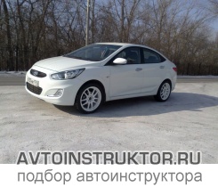 Обучение вождению на автомобиле Hyundai Solaris