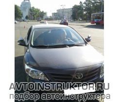 Обучение вождению на автомобиле Toyota Corolla