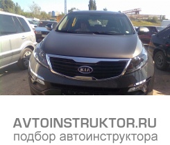 Обучение вождению на автомобиле Kia Sportage