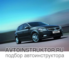 Обучение вождению на автомобиле Kia Ceed