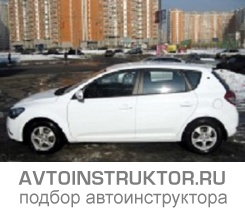 Обучение вождению на автомобиле Kia Ceed