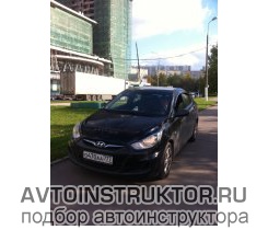 Обучение вождению на автомобиле Hyundai Solaris