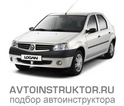 Обучение вождению на автомобиле Renault Logan