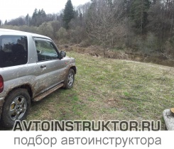 Обучение вождению на автомобиле Mitsubishi Pajero