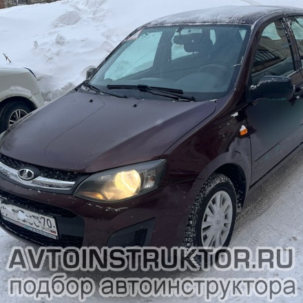 Обучение вождению на автомобиле ВАЗ Гранта