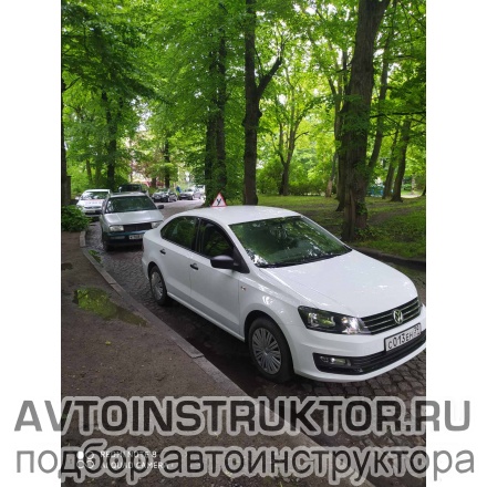 Обучение вождению на автомобиле Volkswagen Polo