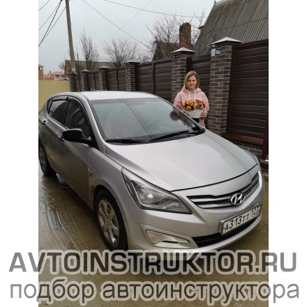 Обучение вождению на автомобиле Hyundai Solaris