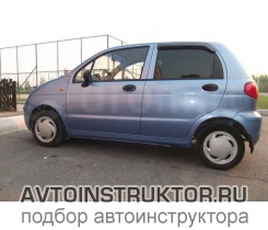 Обучение вождению на автомобиле Daewoo Matiz