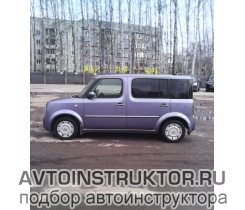 Обучение вождению на автомобиле Nissan Cube