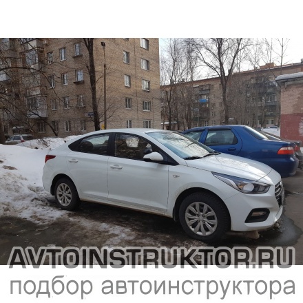 Обучение вождению на автомобиле Hyundai Solaris