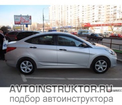 Обучение вождению на автомобиле Hyundai Solaris