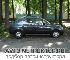 Обучение вождению на автомобиле Renault Logan