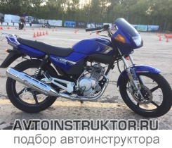 Обучение вождению на мотоцикле Yamaha YBR 125