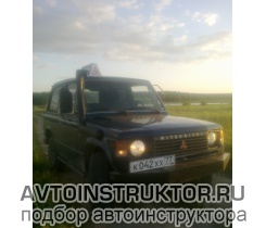 Обучение вождению на автомобиле Mitsubishi Pajero