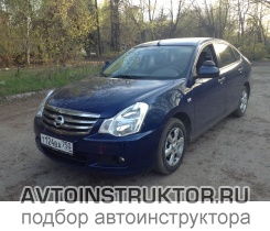 Обучение вождению на автомобиле Nissan Almera