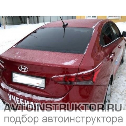 Обучение вождению на автомобиле Hyundai Solaris