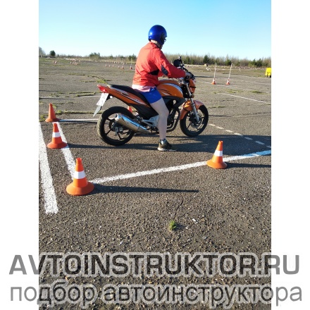 Обучение вождению на мотоцикле Motoland CG