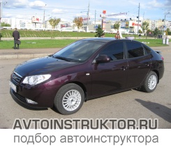 Обучение вождению на автомобиле Hyundai Elantra