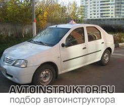 Обучение вождению на автомобиле Renault Logan