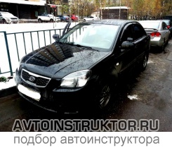 Обучение вождению на автомобиле Kia Rio