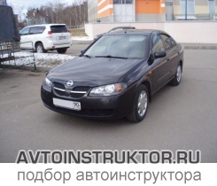 Обучение вождению на автомобиле Nissan Almera