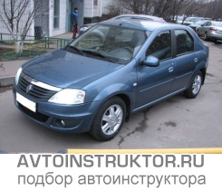 Обучение вождению на автомобиле Renault Logan