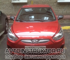 Обучение вождению на автомобиле Hyundai Solaris