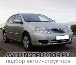 Обучение вождению на автомобиле Toyota Corolla