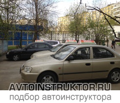 Обучение вождению на автомобиле Hyundai Accent