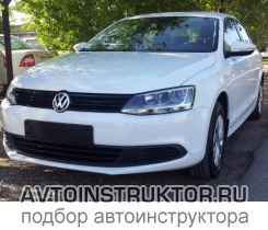 Обучение вождению на автомобиле Volkswagen Jetta