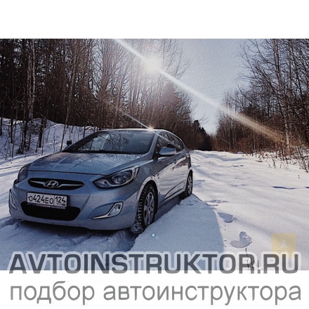 Обучение вождению на автомобиле Hyundai Solaris