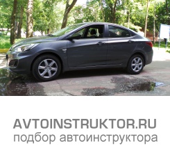 Обучение вождению на автомобиле Hyundai Solaris