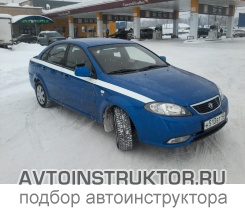 Обучение вождению на автомобиле Chevrolet Lacetti
