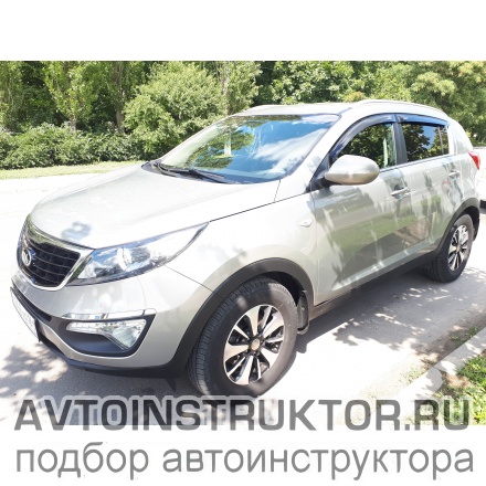 Обучение вождению на автомобиле Kia Sportage