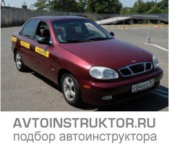 Обучение вождению на автомобиле Daewoo Lanos