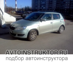 Обучение вождению на автомобиле Skoda Fabia