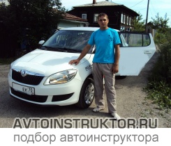 Обучение вождению на автомобиле Skoda Fabia