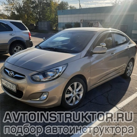 Обучение вождению на автомобиле Hyundai Solaris