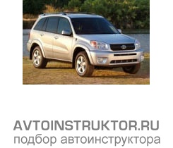 Обучение вождению на автомобиле Toyota RAV-4