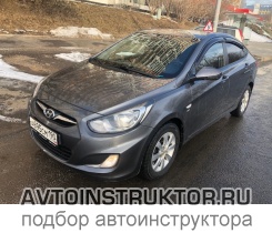 Обучение вождению на автомобиле Hyundai Solaris