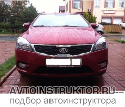 Обучение вождению на автомобиле Kia Ceed