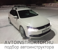 Обучение вождению на автомобиле Volkswagen Jetta